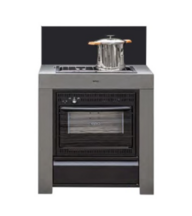 Modulo combi gasoven en gaskookplaat Outr