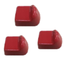 Outr Set 3 Voetjes Red 091.17.01.RED Outr