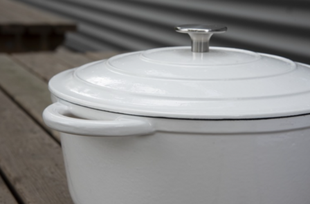 Round Casserole 28 Cm - White Outr