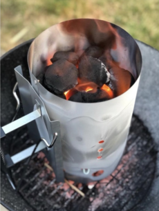 Houtskoolstarter Outr