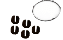 Outr Tussenring Bakplaat 80 001.01.00.011 Outr