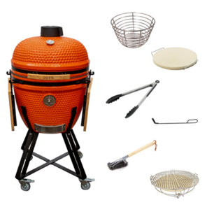Kamado Grill Xl 60 - Oranje - Pro Outr