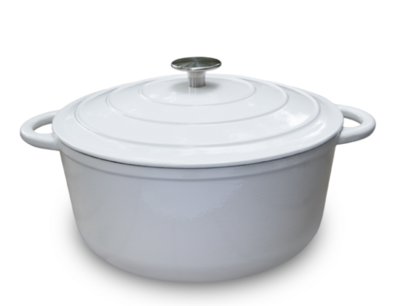 Round Casserole 28 Cm - White Outr